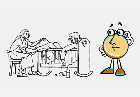 муж алкоголик